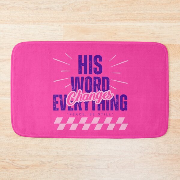 Item preview, His Voice Changes Everything - Church Spirituality Crucifixion Positive Quotes   - Gifts For Wife designed and sold by Doiemacreations.