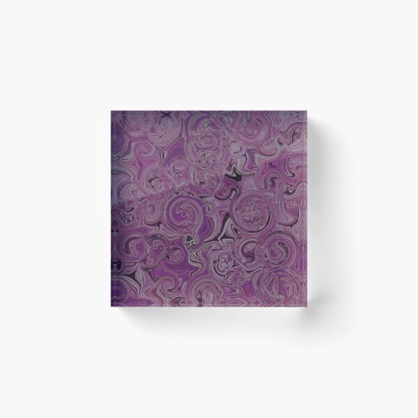 Item preview, Plum Hydrangea Fractal Circles designed and sold by SXW Designs.