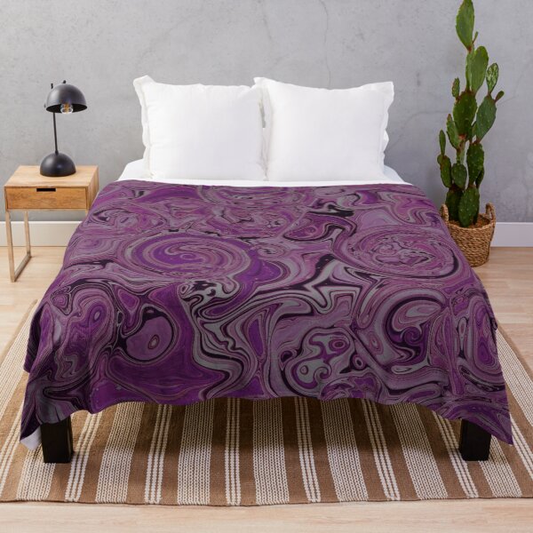 Item preview, Plum Hydrangea Fractal Circles designed and sold by SXW Designs.