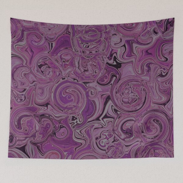 Item preview, Plum Hydrangea Fractal Circles designed and sold by SXW Designs.