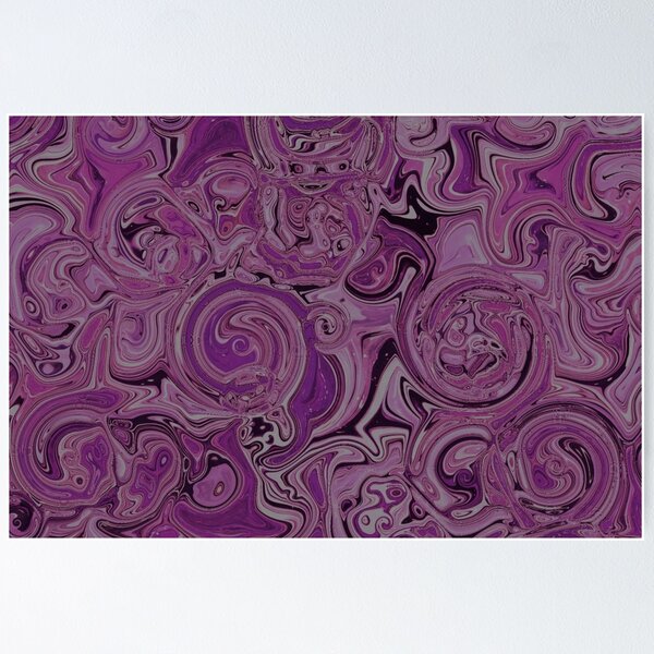 Item preview, Plum Hydrangea Fractal Circles designed and sold by SXW Designs.
