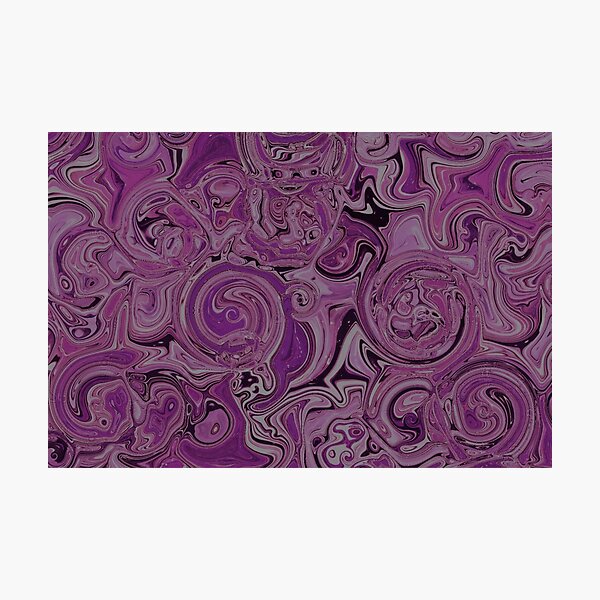 Item preview, Plum Hydrangea Fractal Circles designed and sold by SXW Designs.