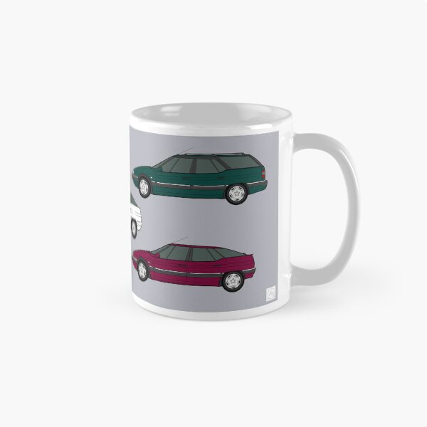 Item preview, XM S2 (Y4) car collection mug designed and sold by RJWautographics Mugs and Stickers.