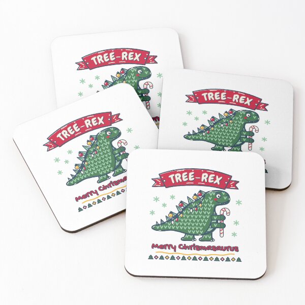 Item preview, Ugly Christmas Sweater Dinosaur - Tree-Rex Chrismasaurus designed and sold by sdcreations210.