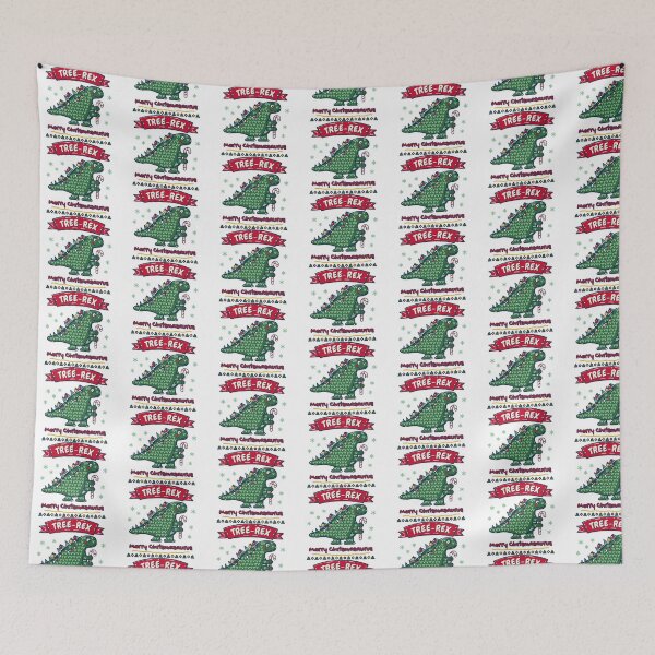 Item preview, Ugly Christmas Sweater Dinosaur - Tree-Rex Chrismasaurus designed and sold by sdcreations210.