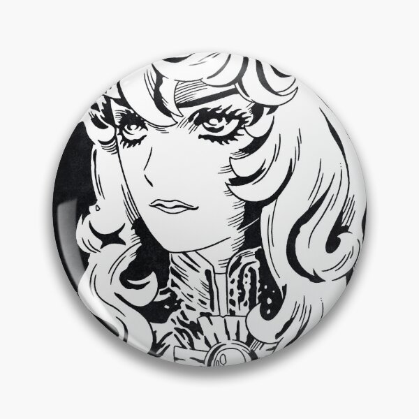 Item preview, OSCAR FRANCOIS De JARJAYES - The Rose of Versailles  (Black and White) designed and sold by FamousWeirdosRB.