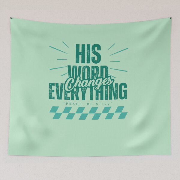 Item preview, His Voice Changes Everything - Faith Crucifixion Baptism Inspiration Quote   - Gifts For Women designed and sold by Doiemacreations.