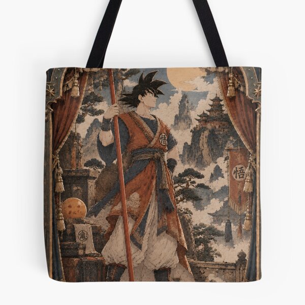 Item preview, Goku Dragon Ball Ornate Theatrical Fantasy Anime Art designed and sold by OrionInkVault.