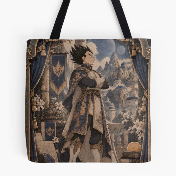Item preview, Vegeta Dragon Ball Ornate Theatrical Fantasy Anime Art designed and sold by OrionInkVault.