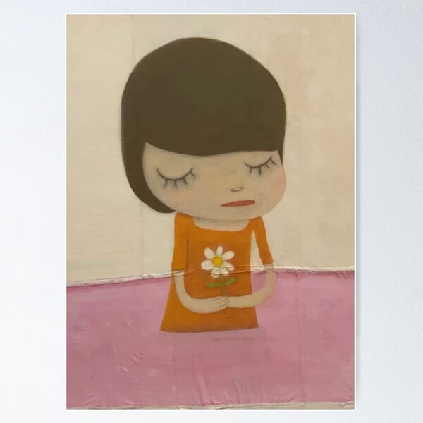 Item preview, Yoshitomo Nara (184)Nara Yoshitomo - Nara Yoshitomo - Nara Yoshitomo Canvas Print - Nara Yoshitomo poster  designed and sold by MirandaZArt.