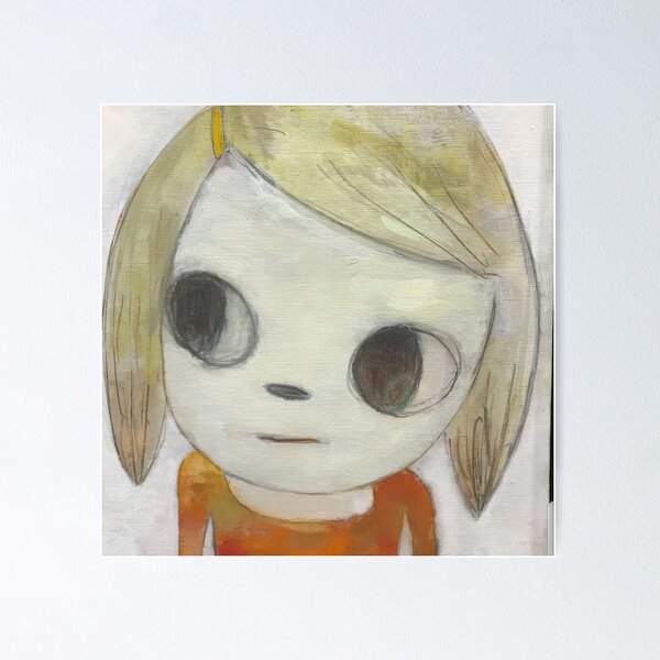 Item preview, Yoshitomo Nara (185)Nara Yoshitomo - Nara Yoshitomo - Nara Yoshitomo Canvas Print - Nara Yoshitomo poster  designed and sold by MirandaZArt.
