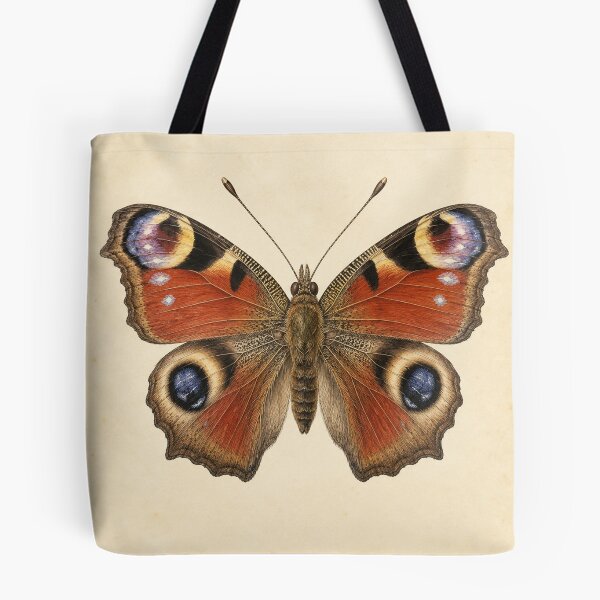 Item preview, Vintage Peacock Butterfly Wall Art – Victorian Entomology Illustration designed and sold by Paper-Pickle.