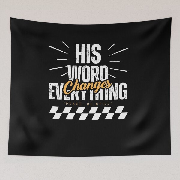 Item preview, His Voice Changes Everything - Jesus Christ Christianity Baptism Motivation Quote   - Graduation Gifts designed and sold by Doiemacreations.