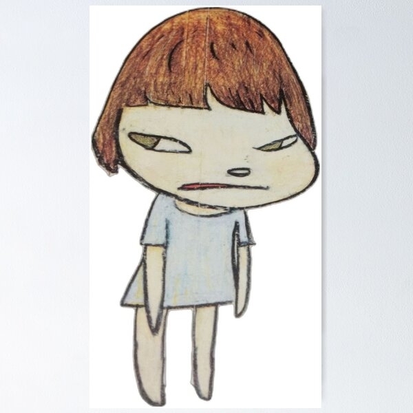 Item preview, Yoshitomo Nara (186)Nara Yoshitomo - Nara Yoshitomo - Nara Yoshitomo Canvas Print - Nara Yoshitomo poster  designed and sold by MirandaZArt.