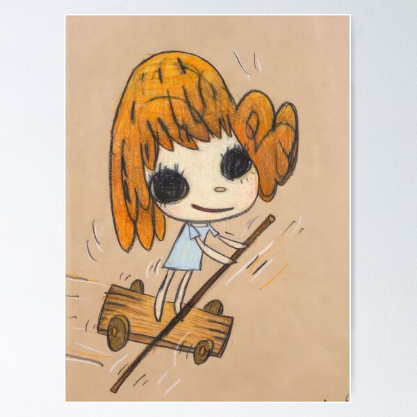 Item preview, Yoshitomo Nara (188)Nara Yoshitomo - Nara Yoshitomo - Nara Yoshitomo Canvas Print - Nara Yoshitomo poster  designed and sold by MirandaZArt.
