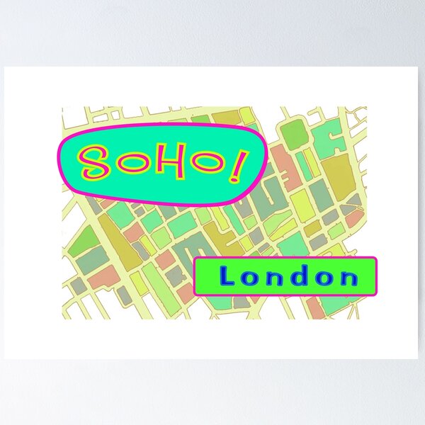 Item preview, London Soho designed and sold by Londonwide.
