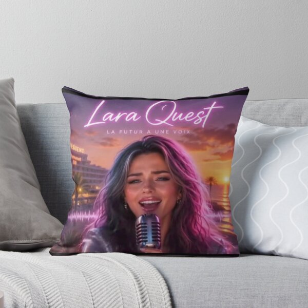Item preview, Lara quest au micro pres de la plage et coucher de soleil designed and sold by laraquest.