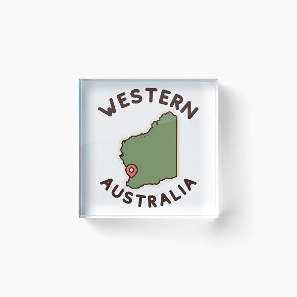 Item preview, Western Australia map designed and sold by Peerless-Prime.