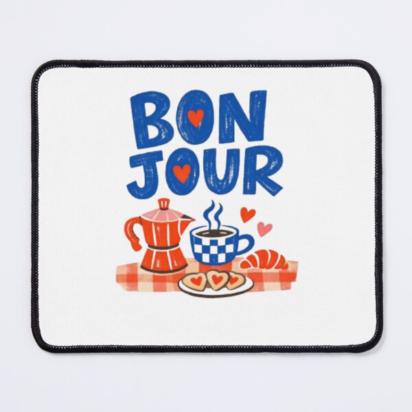 Item preview, Bonjour French Coffee Croissant designed and sold by WATEKE.