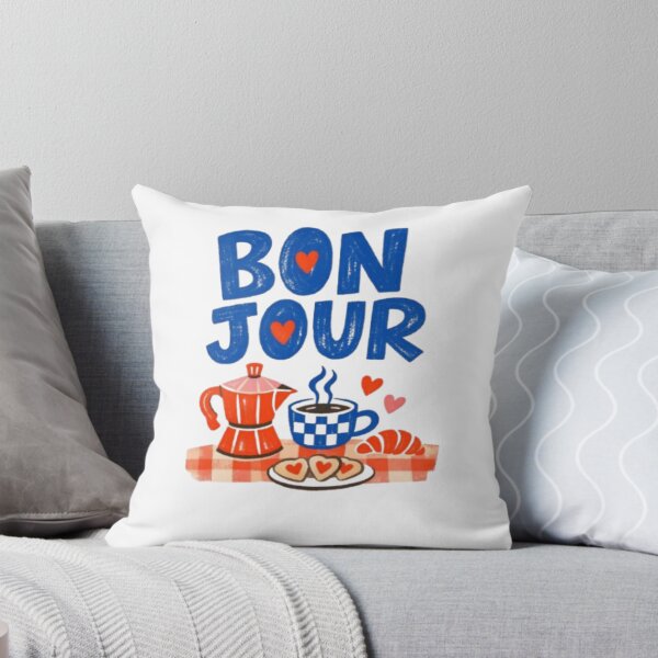 Item preview, Bonjour French Coffee Croissant designed and sold by WATEKE.