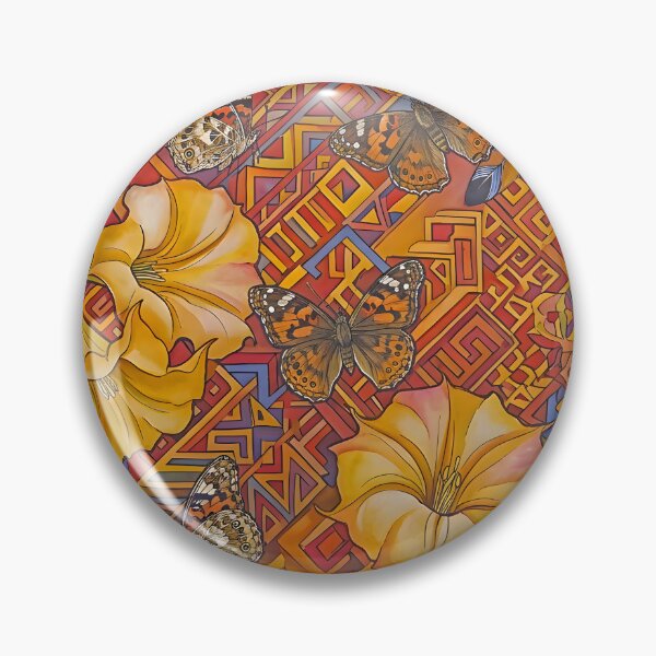 Item preview, Design with Trunpet Flowers designed and sold by Nira Dabush.