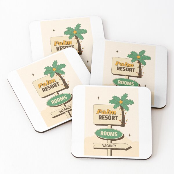 Item preview, Palm Resort Retro Motel Sign designed and sold by WATEKE.
