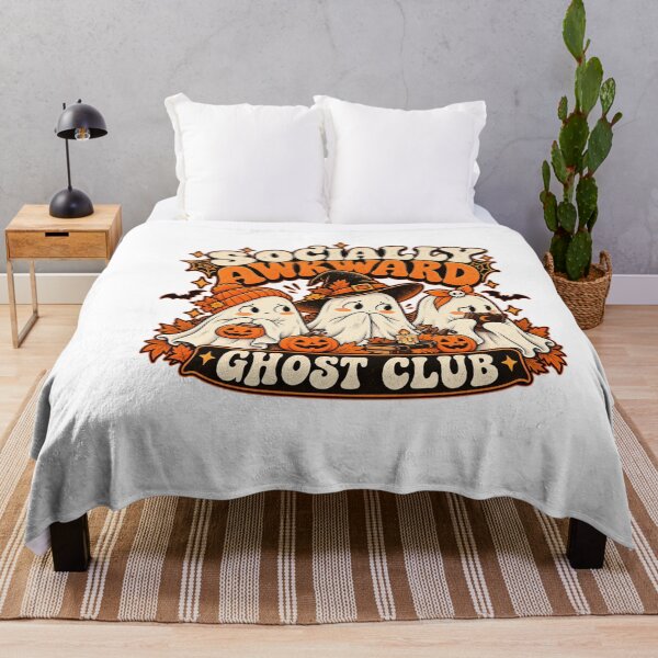 Item preview, Socially Awkward Ghost Club Funny Introvert Halloween designed and sold by Epic Wear Store.