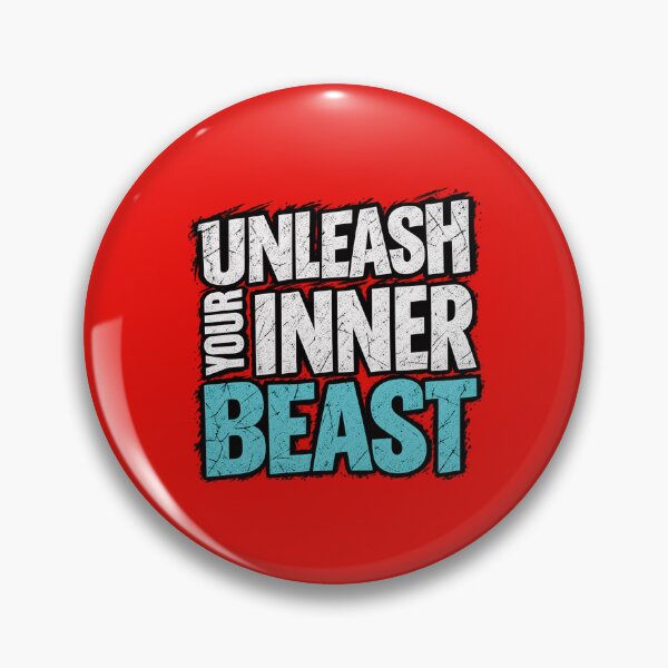 Item preview, Unleash Your Inner Beast – Bold Motivational Typography Design designed and sold by IrhaArts.