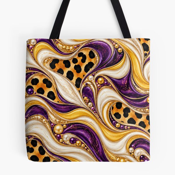 Item preview, Royal Purple – Leopard and Pearl Elegance designed and sold by annenambiro.