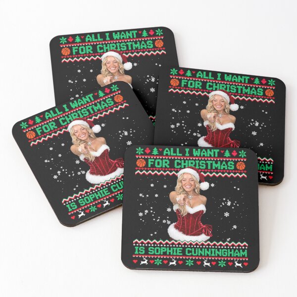 Item preview, All I Want For Christmas Is Spicy Sophie Cunnin.gham Ugly Sweater designed and sold by gernays.