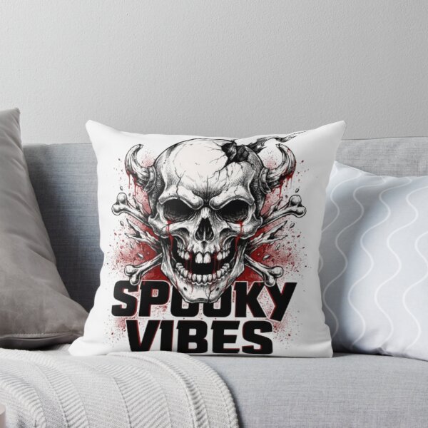 Item preview, Heavy Metal Bloody Skull Spooky Vibes designed and sold by smartlogo_factory.