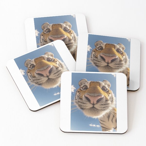 Item preview, Funny Tiger Nose Wide Angle designed and sold by WATEKE.