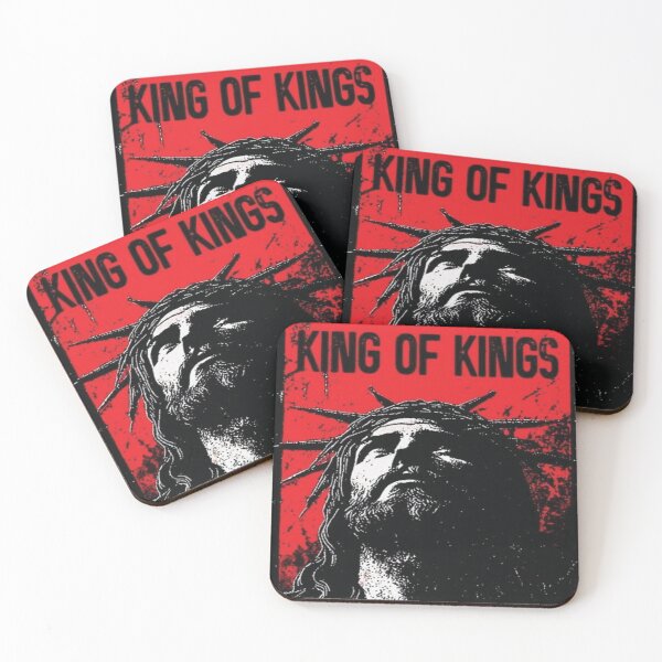 Item preview, King Of Kings – Crown Of Thorns Grunge Jesus designed and sold by Xtention Co..
