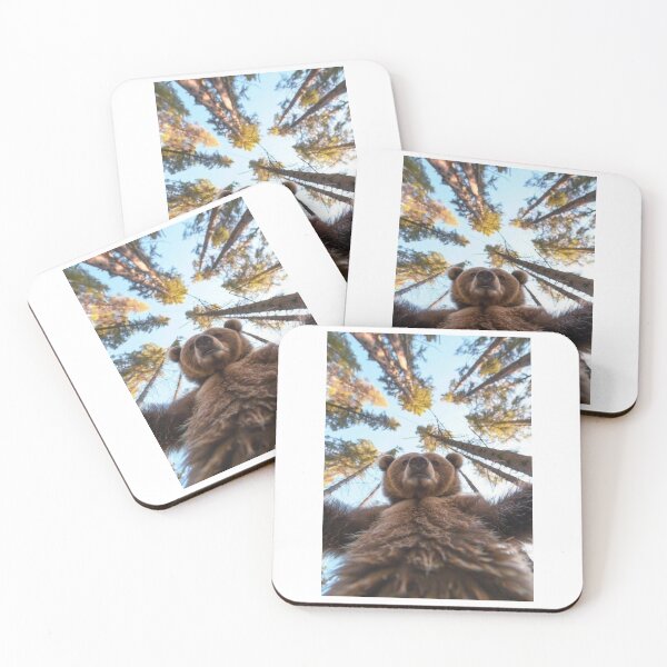 Item preview, Bear Looking Down Forest Canopy designed and sold by WATEKE.