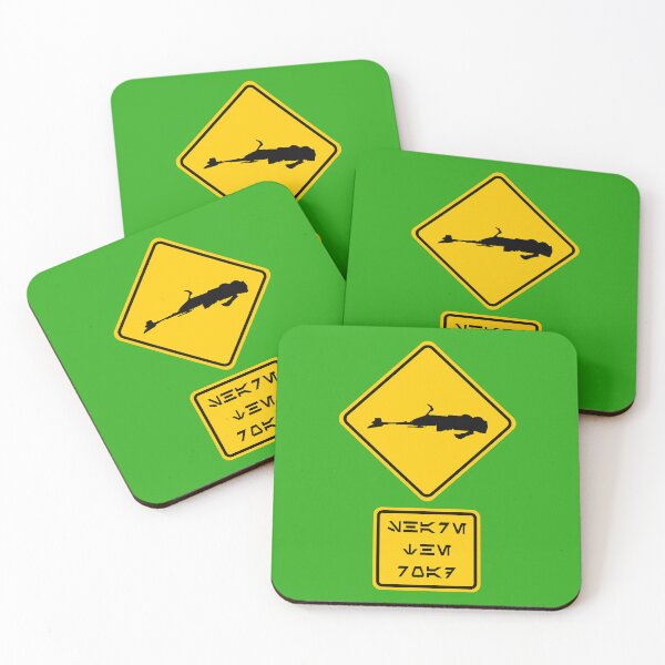 Item preview, Share the Road with Speeder Bikes Sign in Aurebesh designed and sold by Karate Octopus.
