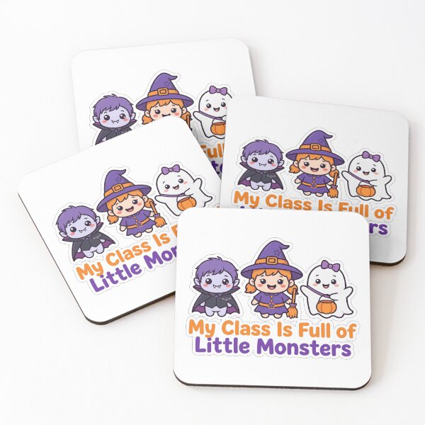 Item preview, My Class Is Full of Little Monsters Funny Halloween Teacher Shirt - Cute Spooky Tee designed and sold by Gurrteg.