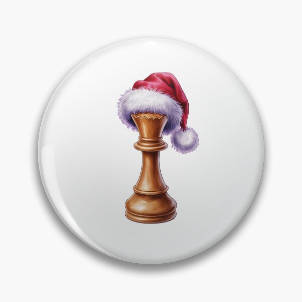 Item preview, Christmas Chess Queen Santa Hat – Holiday Chess Player Art designed and sold by jkrphoto.