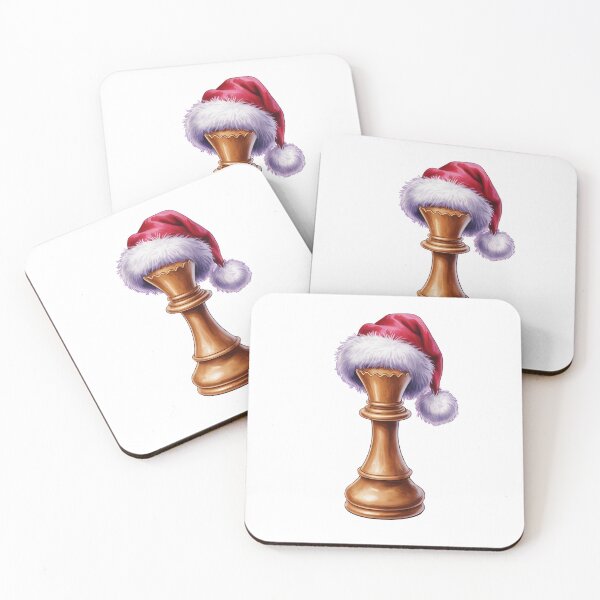 Item preview, Christmas Chess Queen Santa Hat – Holiday Chess Player Art designed and sold by jkrphoto.