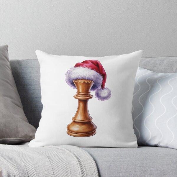 Item preview, Christmas Chess Queen Santa Hat – Holiday Chess Player Art designed and sold by jkrphoto.