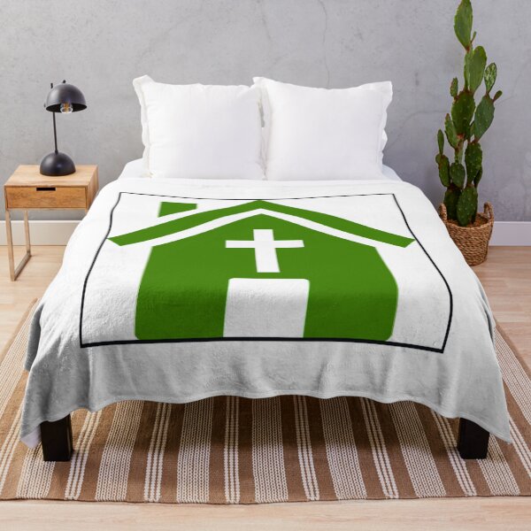 Item preview, Green House White Cross Logo designed and sold by Abstract65.