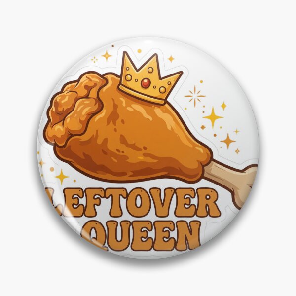 Item preview, Leftover Queen Funny Thanksgiving Shirt - Cute Turkey Leg Crown Tee designed and sold by Gurrteg.