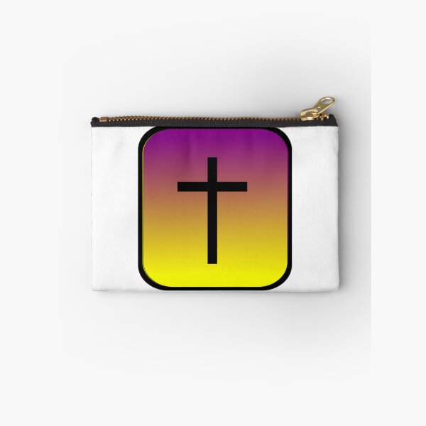 Item preview, Sunset Square Black Cross Logo designed and sold by Abstract65.