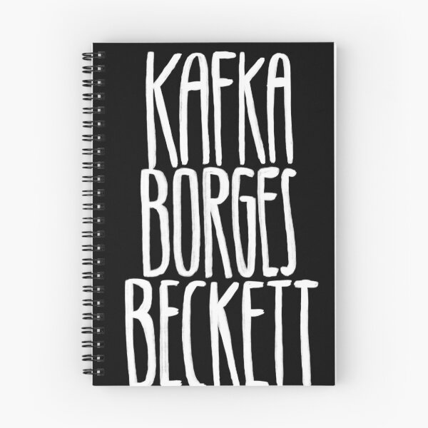 Item preview, Writers, Kafka, Jorge Luis Borges, Beckett designed and sold by badlydrawnbabe.