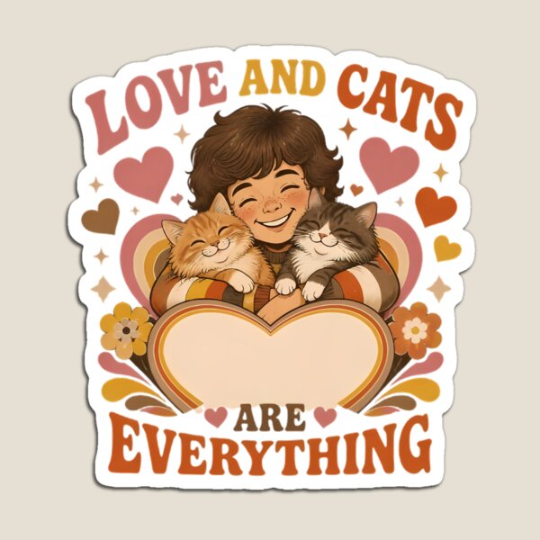 Item preview, Love And Cats Are Everything designed and sold by Artisan-Vault.