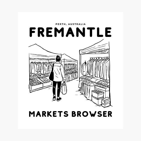 Item preview, Perth : Fremantle markets browser designed and sold by Peerless-Prime.