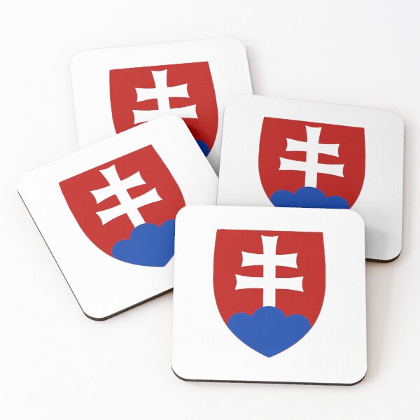 Item preview, Double White Cross On Red Blue Shield designed and sold by Abstract65.