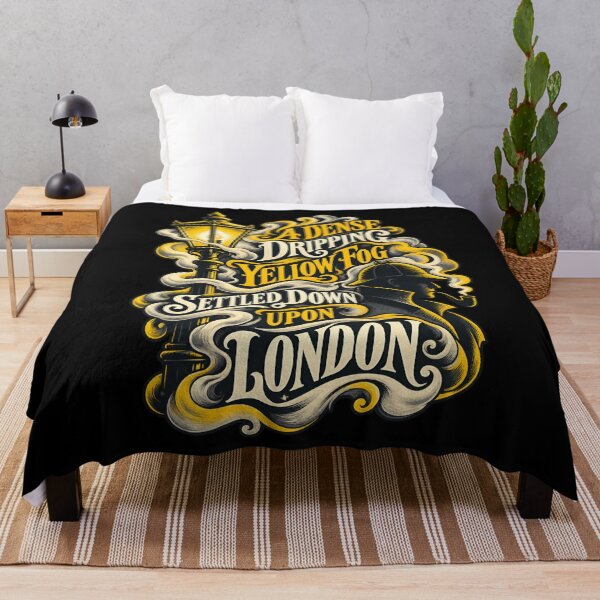 Item preview, Sherlock Holmes: Yellow Fog Over London Lettering designed and sold by Fenay Designs.