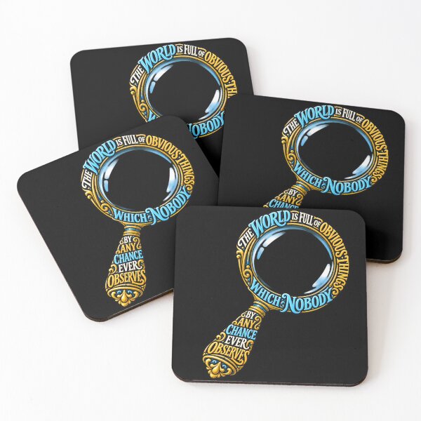 Item preview, Sherlock Holmes: Observe the Obvious Magnifying Glass designed and sold by Fenay Designs.