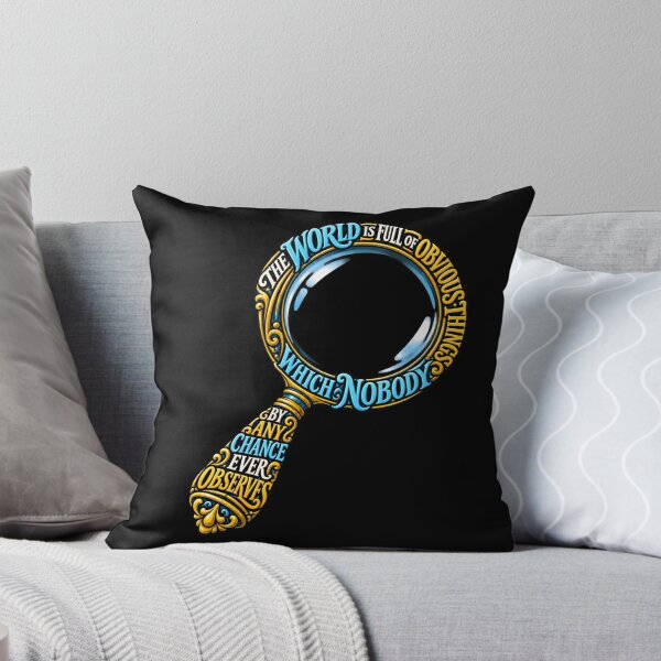 Item preview, Sherlock Holmes: Observe the Obvious Magnifying Glass designed and sold by Fenay Designs.
