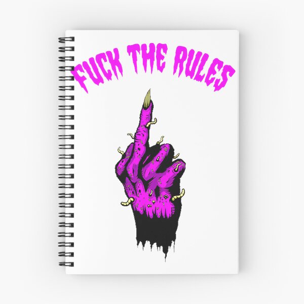 Item preview, Edgy 'Break the Rules' Graphic Design Inspired by Rock Vibes designed and sold by Shopazz.